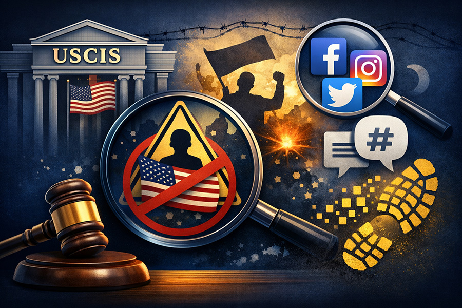 USCIS 的“反美活动”政策与社交媒体审查如何影响您的 EB-5 案件