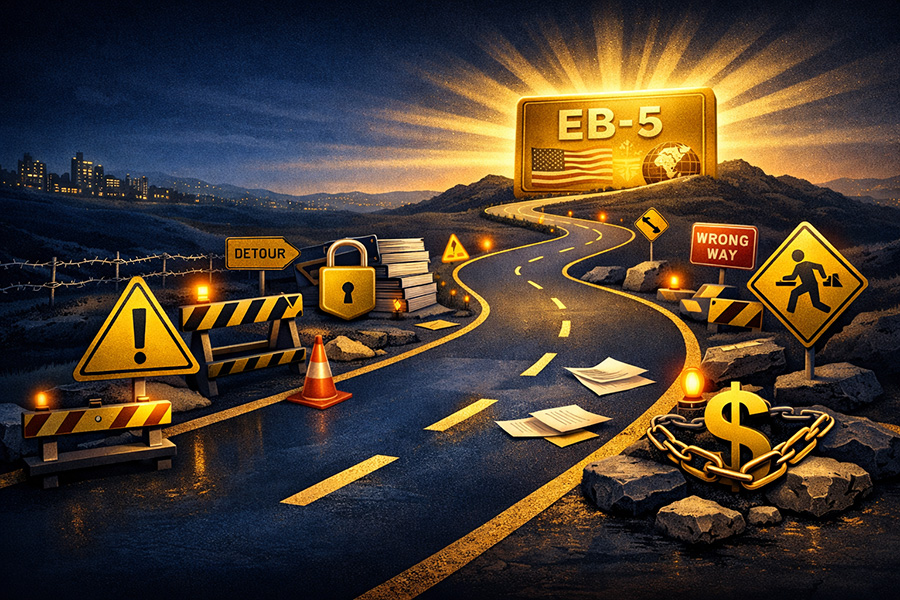 导致 EB-5 案件在 2026 年失败的 25 个错误