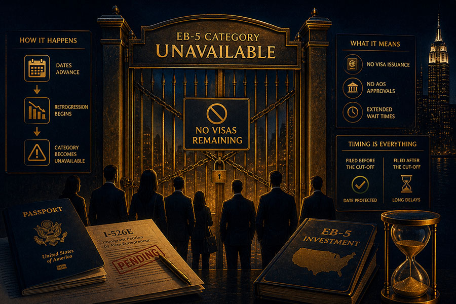 EB-5 Unavailable Status: What It Means for Investors in 2026