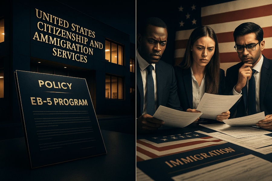 USCIS Policy Shift Threatens EB-5 Adjustment of Status Strategy for U.S.-Based Investors